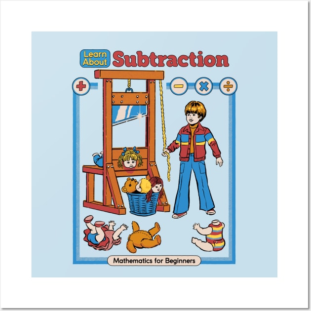 Learn About Subtraction Wall Art by Steven Rhodes